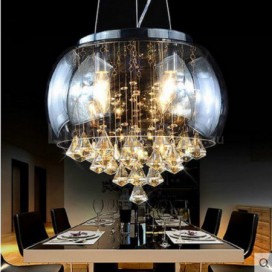 4 Light Modern/Contemporary Crystal Pendant Light