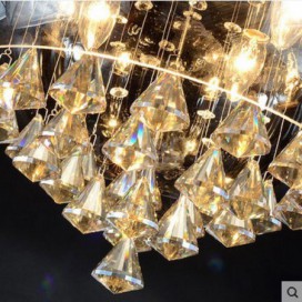 4 Light Modern/Contemporary Crystal Pendant Light