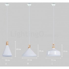 Modern/ Contemporary 1 Light Pendant Light