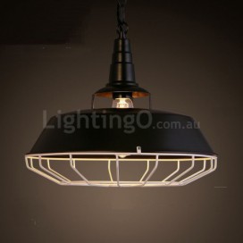 Retro / Vintage Metal 1 Light Pendant Light