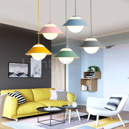 2 Light Modern/Contemporary Steel Pendant Light