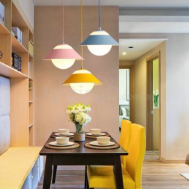 2 Light Modern/Contemporary Steel Pendant Light