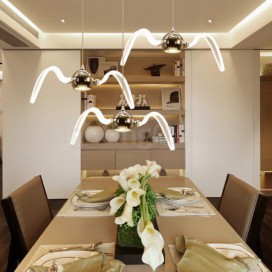 2 Light Modern/Contemporary Pendant Light