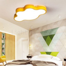 2 Light Modern/Contemporary Steel Lighting Children's Room Ceiling Light