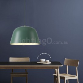 1 Light Modern/ Contemporary Steel Pendant Light with Shade