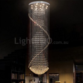 13 Light Modern K9 Crystal Sparkle Luxury Rain Drop Chandelier