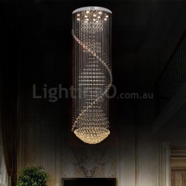 13 Light Modern K9 Crystal Sparkle Luxury Rain Drop Chandelier