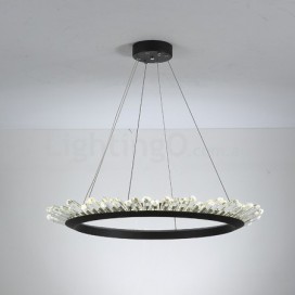 Modern K9 Crystal Sparkle Luxury Rain Drop Chandelier