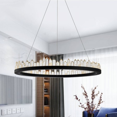 Modern sales round chandelier