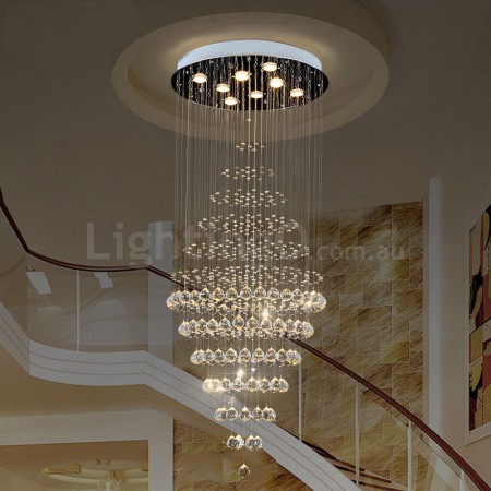 Modern on sale round chandelier