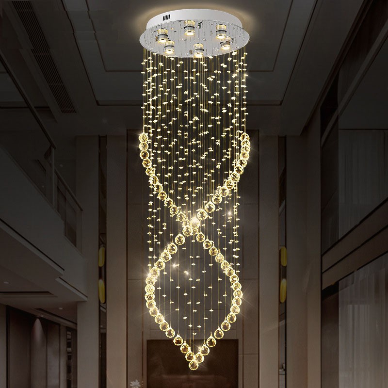 Round ceiling on sale chandelier light