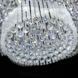 Modern K9 Crystal Sparkle Luxury Rain Drop Chandelier