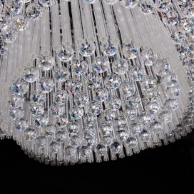 Modern K9 Crystal Sparkle Luxury Rain Drop Chandelier