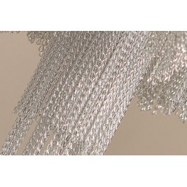 Nordic Style Modern Sparkle Luxury Tassel Chandelier