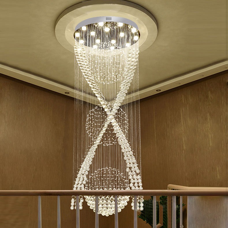 Swirl chandelier light deals
