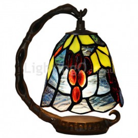 6 Inch Stained Glass Table Lamp