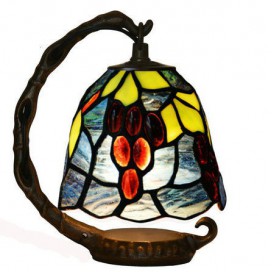 6 Inch Stained Glass Table Lamp