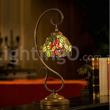 7 Inch Retro Stained Glass Table Lamp