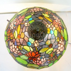 Retro Stained Glass Table Lamp