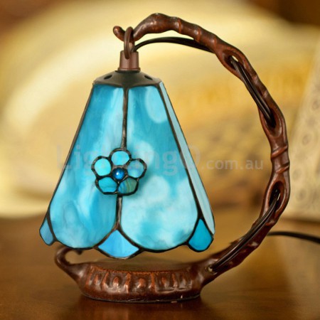 6 Inch Stained Glass Table Lamp