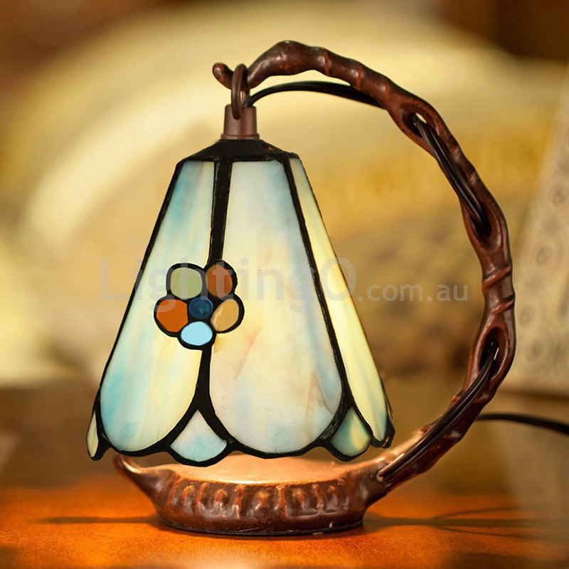 Stained glass table discount lamp shades