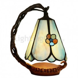 6 Inch Stained Glass Table Lamp
