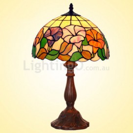 12 Inch Rural Stained Glass Table Lamp