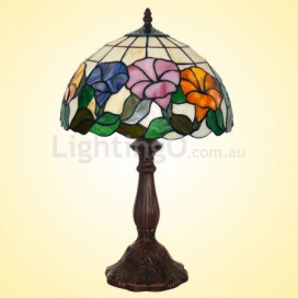 12 Inch Rural Stained Glass Table Lamp