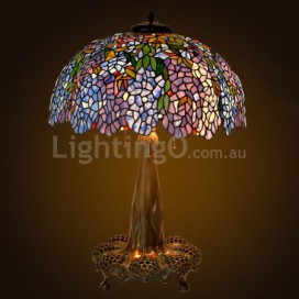 23 Inch Stained Glass Table Lamp