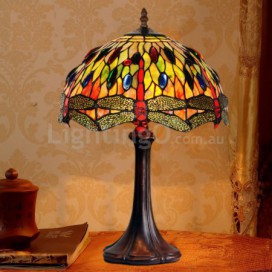 12 Inch Retro Stained Glass Table Lamp