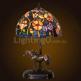 12 Inch Stained Glass Table Lamp