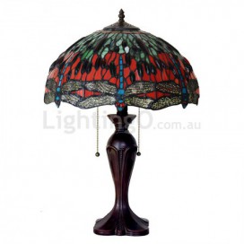 16 Inch Retro Stained Glass Table Lamp