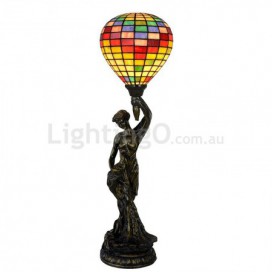 7 Inch Stained Glass Table Lamp