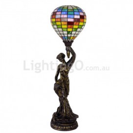 7 Inch Stained Glass Table Lamp