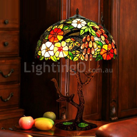 17 Inch Stained Glass Table Lamp