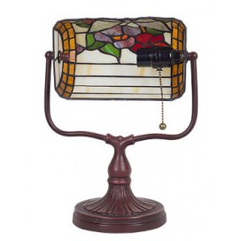 10 Inch Butterfly Stained Glass Table Lamp