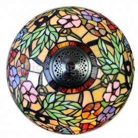 16 Inch Butterfly Stained Glass Pendant Light