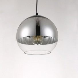 1 Light Modern/Contemporary Plating Glass Pendant Light