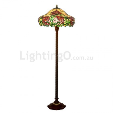 20 Inch Stained Glass Floor Lamp