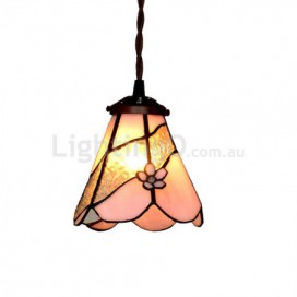 7 Inch Stained Glass Pendant Light