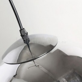 1 Light Modern/Contemporary Plating Glass Pendant Light