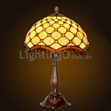 12 Inch Palace Stained Glass Table Lamp