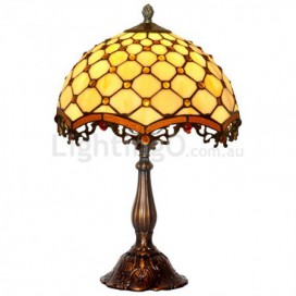 12 Inch Palace Stained Glass Table Lamp