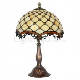 12 Inch Palace Stained Glass Table Lamp
