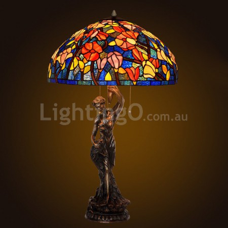 20 Inch Stained Glass Table Lamp