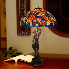 20 Inch Stained Glass Table Lamp