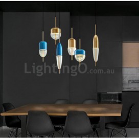 1 Light Modern/Contemporary Glass Pendant Light