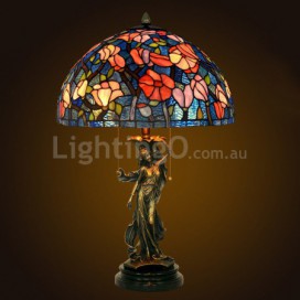 16 Inch Stained Glass Table Lamp