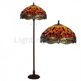 18 Inch Stained Glass Floor Lamp