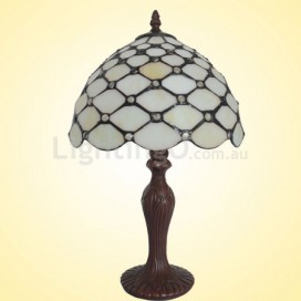 10 Inch Palace Stained Glass Table Lamp